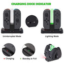 Ipega 4 In1 Joy-Con & Pro Controller With Dual Led Light Indicator Gamepad