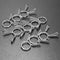 50pcs 10mm Fuel Line Hose Tubing Spring Clips Clamps For Motorcycle ATV Scooter