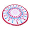 150cm Pure Cotton Cut Pile Printing Round Beach Towel Yoga Mat Bed Sheet Tapestry Tablecloth