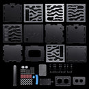 3D Acrylic Ant Farm Nest Formicarium Housing DIY Ant Farm House Display Box for Ants Colony Living Work