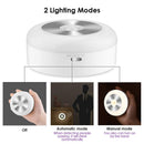 1X(Motion Sensor Light Cordless Battery-Powered Smart Sensor Led Night Ligh