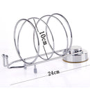 1X(Multi-Function Storage Rack Powerful Suction Stainless Steel Holder For