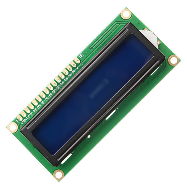LCD 1602 DC 5V DIY Electronic Clock Kit Temperature Alarm Function With Acrylic Shell