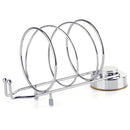 1X(Multi-Function Storage Rack Powerful Suction Stainless Steel Holder For