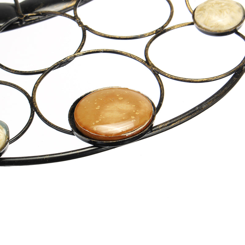 Hippocampus Iron Metal Craft Garden Hanging Wall Art Ornament Home Decorations