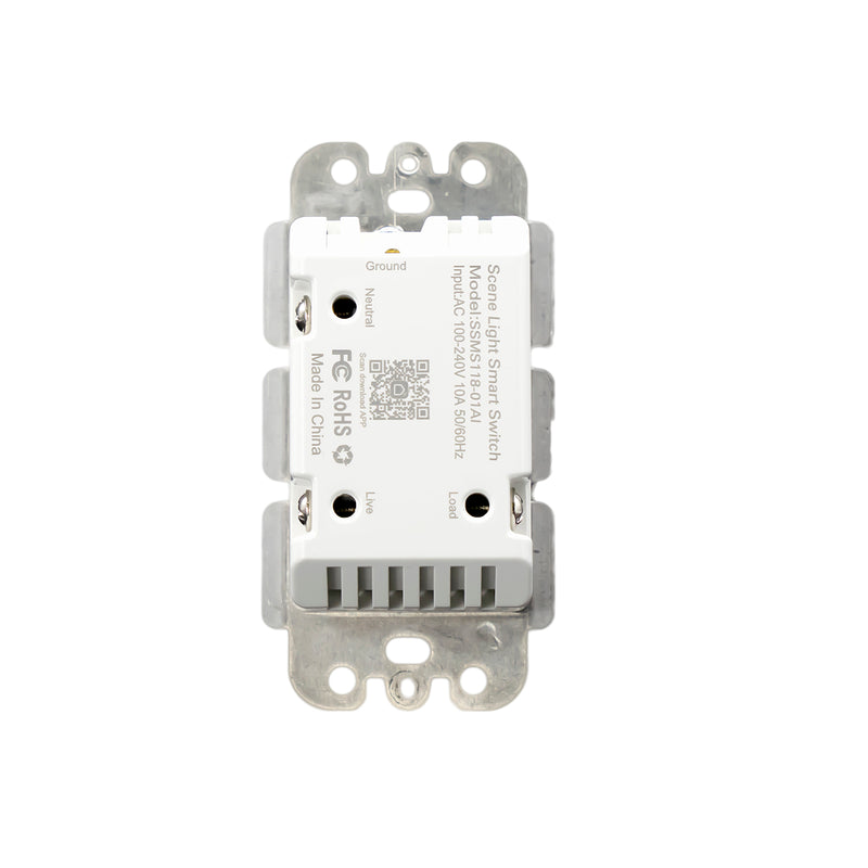 AC 100-240V 10A US Smart Light Switch Phone Remote Support Alexa Google Home IFTTT Control