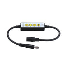 DC5-24V 4 Keys Dimmer Controller DC Connector for Single Color LED Strip Light