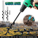 66x420/66x620mm Garden Auger Small Earth Planter Drill Bit Post Hole Digger Earth Planting Auger Drill Bit for Electric Drill