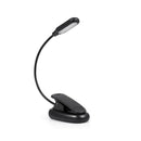 7 LED USB Rechargeable Eye-Care Warm Book Light Clip On Table Lamp For Music Stand Night Reading Piano