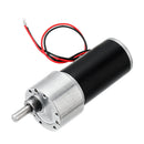 Machifit DC 24V Permanent Magnet Motor 90/140rpm Turbular Gear Reducer Motor