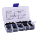 Nylon Flat Round Plastic Washer M2 M2.5 M3 M4 M5 M6 M8 Assortment Kit Black P9T3
