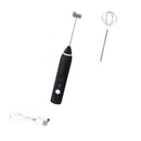 Rechargeable Milk Frother Handheld 3-Speed Adjustable For Latte Coffee Capp L4R7