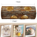 1X(5 Pcs Natural Wooden Playing Chewing Toys For Small Animal Hamster Gerbi