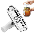 Stainless Steel Adjustable Twist Jar Opener Spiral Can Seal Lid Remover Twi M2A6