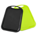 Plastic Chopping Block Meat Vegetable Cutting Board Non-Slip Anti Overflow  V3Z9
