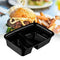 10Pcs Meal Prep Containers Plastic Kitchen Food Storage Reusable Microwavable Lunch Box