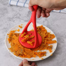 New Silicone Potato Pressure Mud Mashed Potato Pressed Masher For Sweet Fru S2I5
