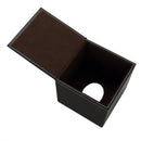 1X(Square Pu Facial Tissue Paper Holder Box Durable Cowhide Pattern Tissue
