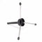 Foldable Clarinet Stand Tripod Flute Holder Metal Leg for Wind Instrument
