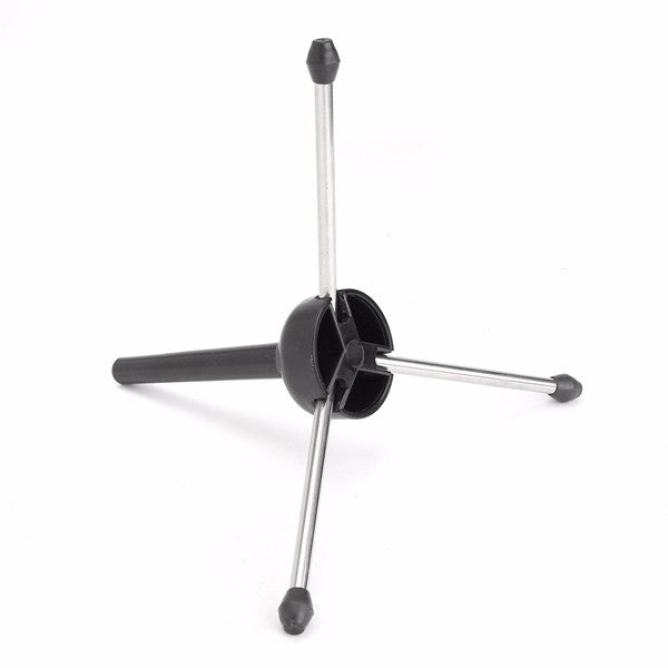 Foldable Clarinet Stand Tripod Flute Holder Metal Leg for Wind Instrument