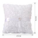 1X(Bride To Be Wedding Ring Pillow For Wedding Decoration 20X20Cm Rose Hear