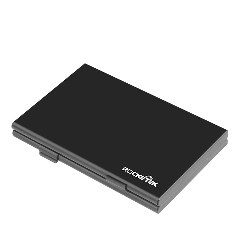 Rocketek Metal TF Memory Card Collection Slot Card Adapter Organized Management Storage Box