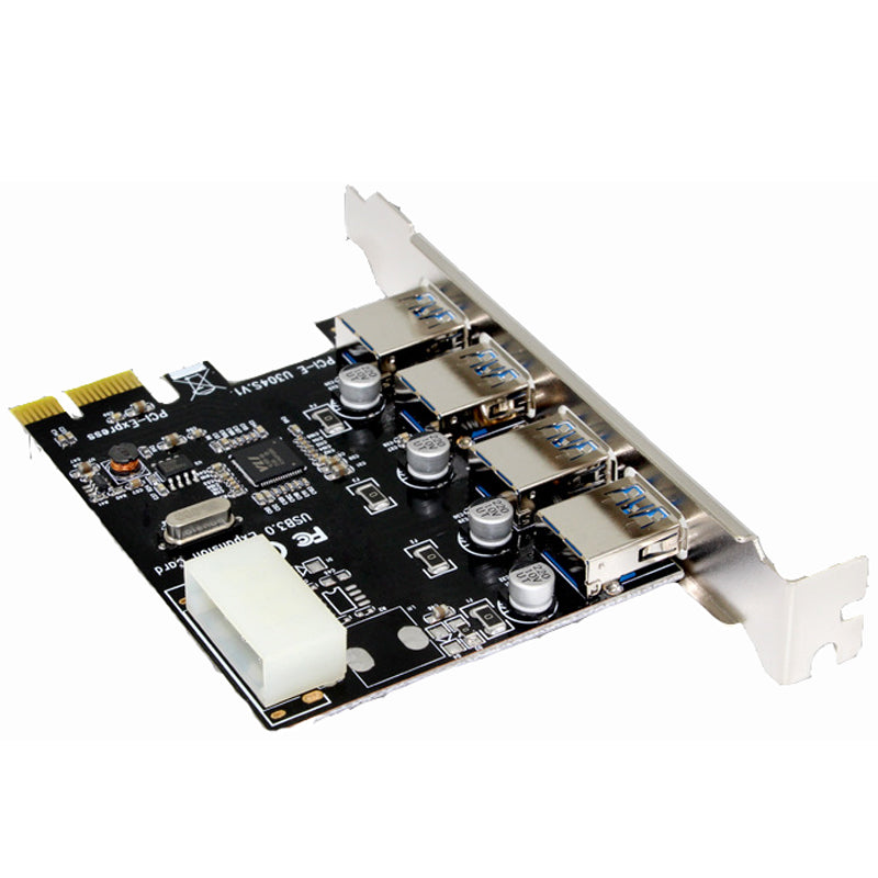 SSU V805 PCI-E to USB 3.0 Expansion Card With Four USB 3.0 Interfaces For Desktop Computer