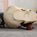 Halloween Taro Ashtray Home Jewelry Decorations Mouth Biting Rose Taro Ashtray