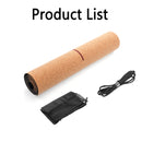 5MM Yoga Mats TPE Cork Non Slip Pilates Exercise Fitness Gym Workout Sport Pad