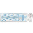 LANGTU LT600 Mechanical Keyboard & Mouse Set Rechargeable 2.4GHz Wireless 104 Keys Backlit USB Ergonomic Gaming Keyboard + 1600DPI Optical Gamer Mouse Combo