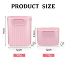 2 Layers Baby Kids Milk Powder Storage Box Food Formula Dispenser with Spoon Kitchen Storage Container