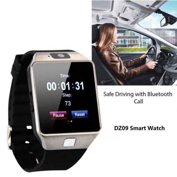 DZ09 Smart Watch Wristwatch Support With Camera Bluetooth Sim TF Card Smart C8L3