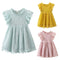 Girls Dresses Kids Baby Girls Floral Cute Lace Princess Hollow Dress Clothe C2H7