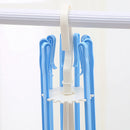 1X(Children Umbrella Racks Towel Rack Baby Diapers Wind Drying Folder 20 Ro
