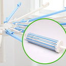 1X(Children Umbrella Racks Towel Rack Baby Diapers Wind Drying Folder 20 Ro