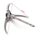 Outdoor Sporting Wilderness Survival Carabiner Grappling Folding Three Paws