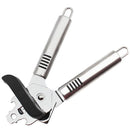1X(Can Opener Manual,Stainless Steel Can Openers Fit For Variety Cans,Built