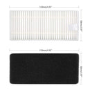 1X(8 Brushes + 4 Hepa Filters + 1 Main Brushes For Ecovacs Deebot N79 N79S