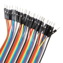 200pcs 10cm Male To Male Jumper Cable Dupont Wire For