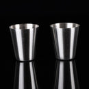 1X(Portable 8 Oz Stainless Steel Hip Flask Pocket Drinkware Flagon Gift Pac