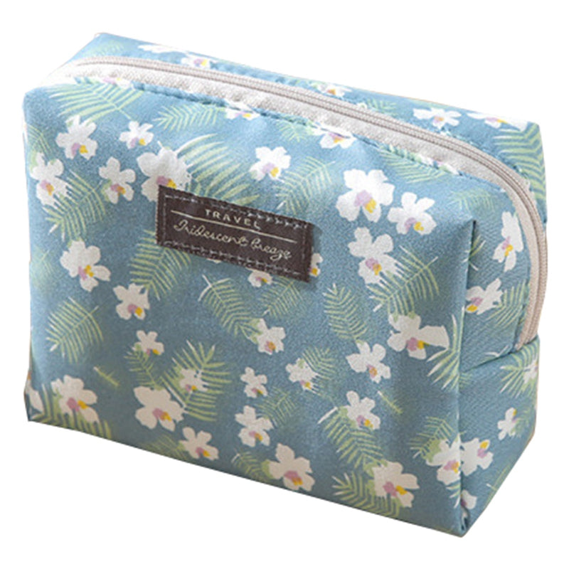 Fashion Portable Purse Travel Wash Bag Toiletry Sweet Floral Cosmetic Bag O T6G4