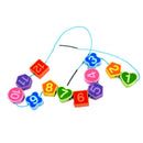Wooden Toys Colorful 12 Digital Clock Toys Digital Geometry Cognitive Match