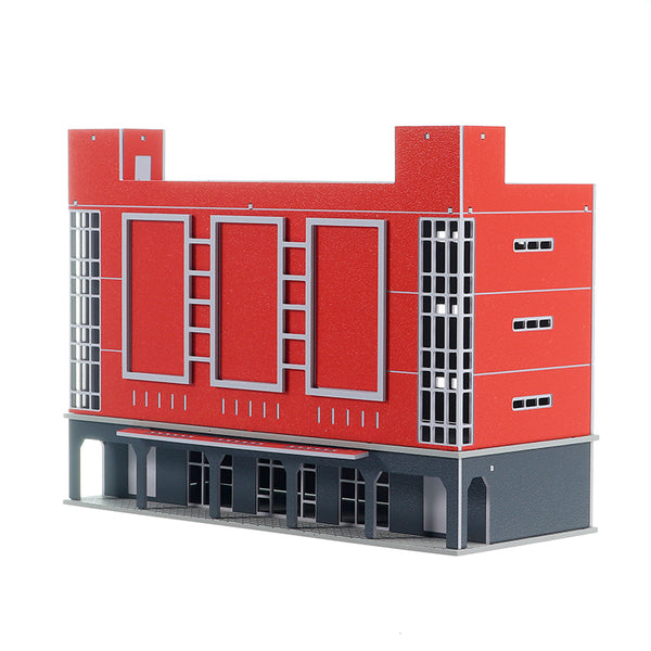 1:150 Scale Shopping Mall Store Building Model Art Theater Skyscraper Assemble Toys