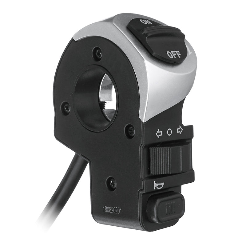 3in1 Wuxing Motorcycle Electric Scooter Handle Switch With HeadLight Taillight Horn Botton