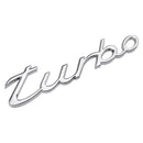 Exterior Accessories Metal Turbo Car Stickers For Porsche Cayenne Macan Panamera 997 996 718 911