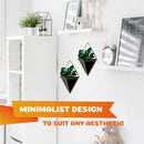 Geometric Wall Planter , Decorative Hanging Planters Wall Decor Frame, Mode