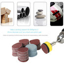 100Pcs 25Mm 1 Inch Sander Disc Sanding Disk 100-3000 Grit Paper With 1Inch