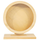 1X(Hamster Wheel Small Pet Running Wheel Wood Jogging Hamster Mouse Running