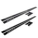5D Carbon Fiber Racing Side Stripe Car Decals Stickers For Mercedes-Benz C Class W204 C180 C200 C230 C280 C300 C320 C350 C63 AMG