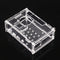 Transparent Acrylic Case Shell for Install 3.5-inch Display Suit Raspberry Pi 4B